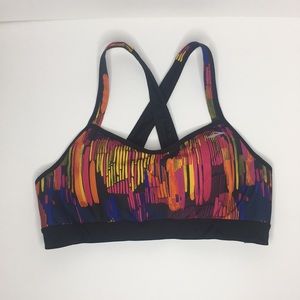Brooks Uprise Crossback Sports Bra With Underwire